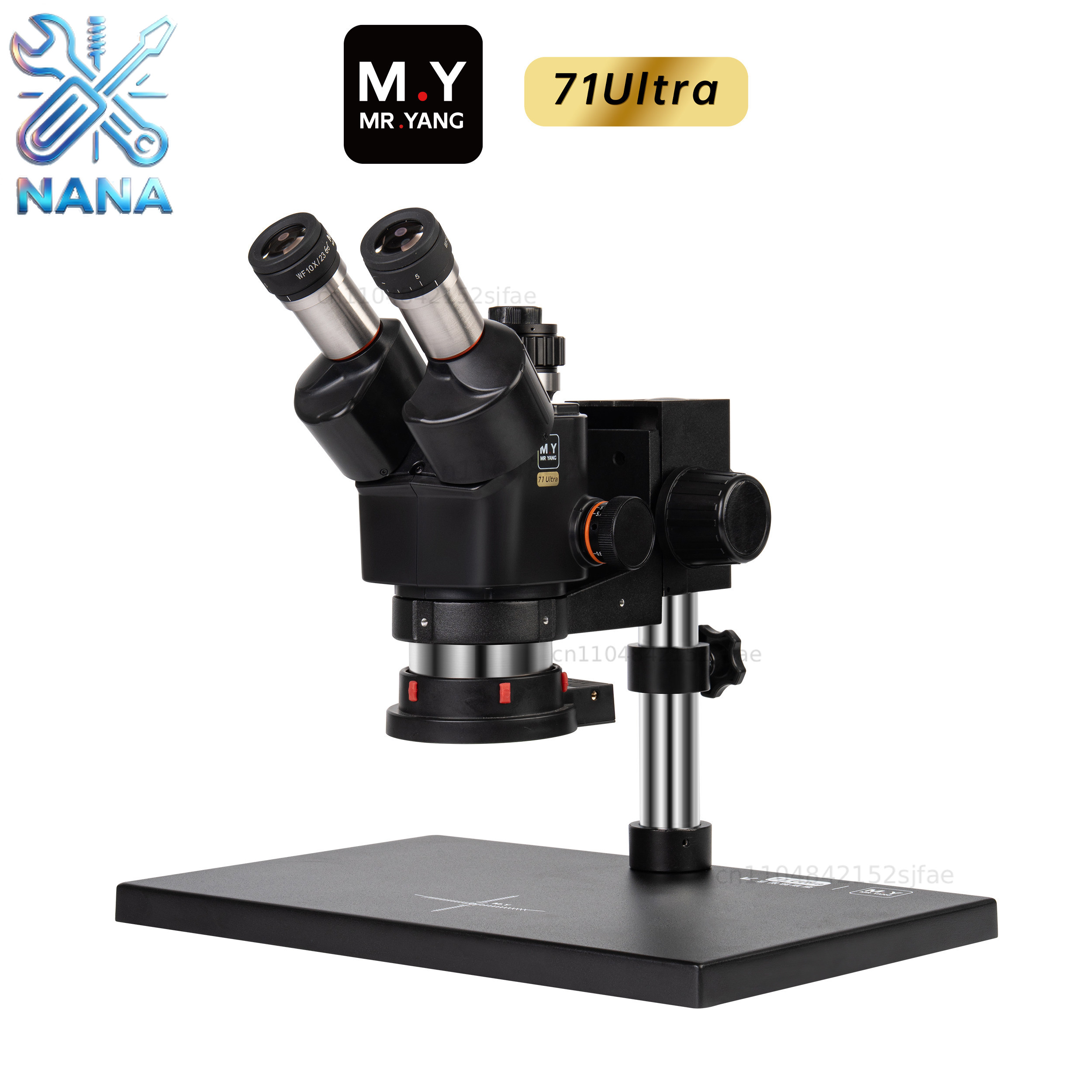 Stereo Trinocular Microscope Pcb - Mikroskop trójokularowy YCS MR.YANG 71 ULTRA