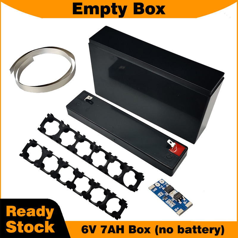 Spot Welder 18650 Battery Pack - Zestaw pustego obudowy akumulatora 6V 7AH