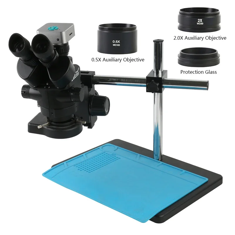 Mikroskop stereoskopowy trójok – Stereo Trinocular Microscope Pcb recenzja i cena