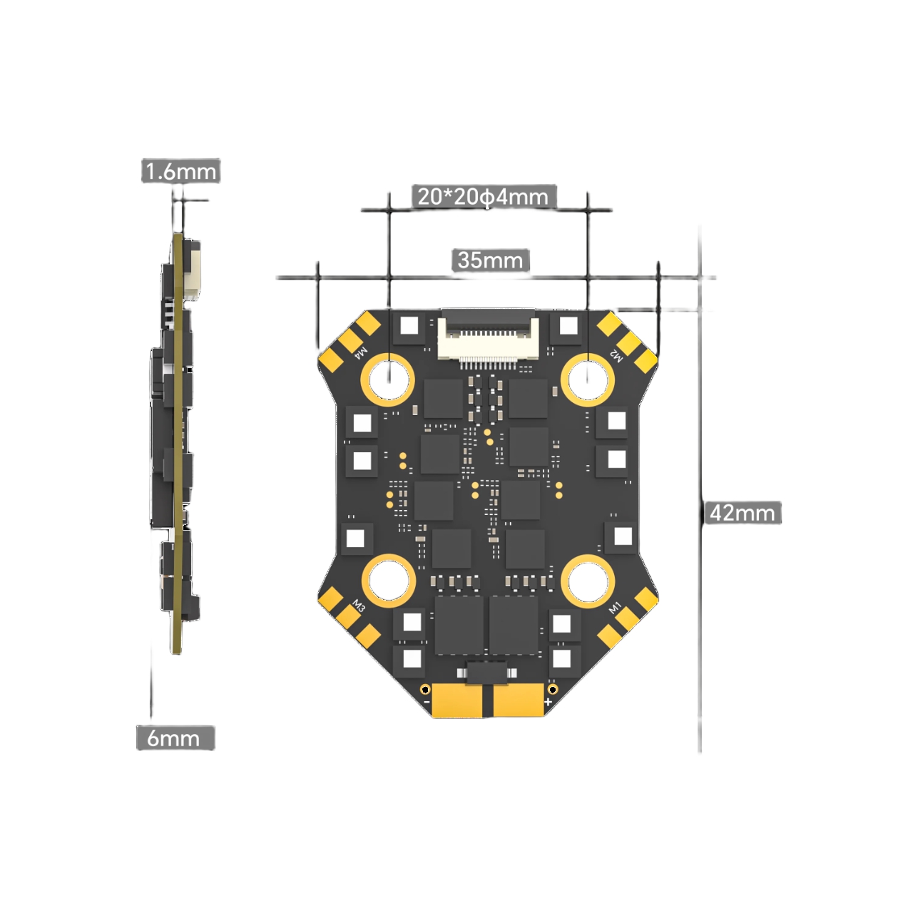 IFlight Borg F7 Mini Stack ICM – Fpv Flight Controller F7 Stack 60A recenzja i cena